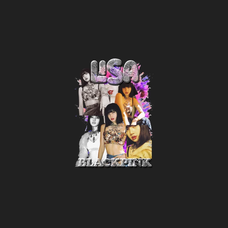 Lisa from BLACKPINK Collage Bucket Hat