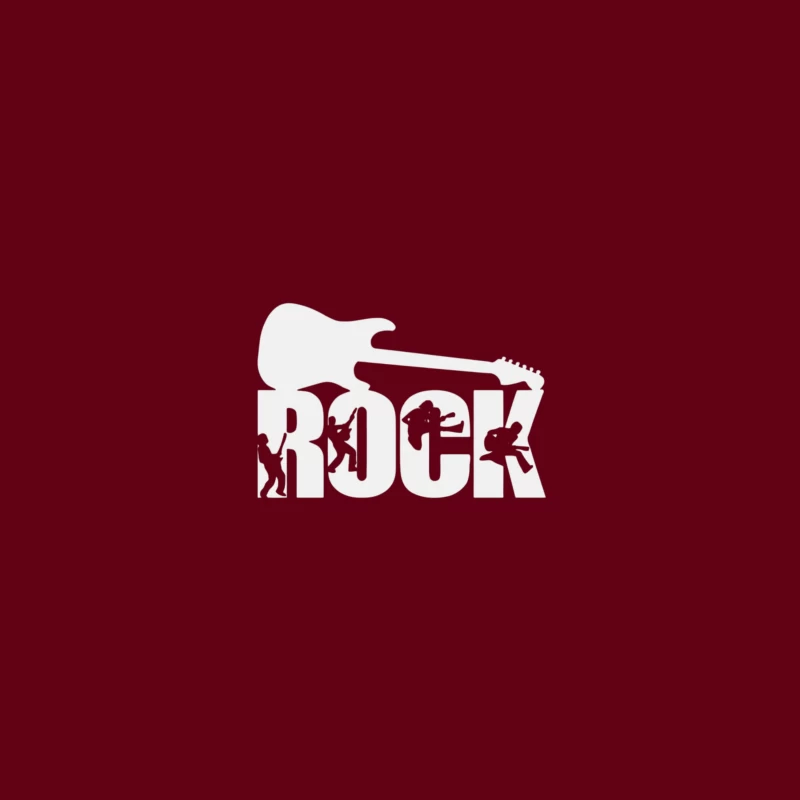 Rock Music Illustration Travel Mug