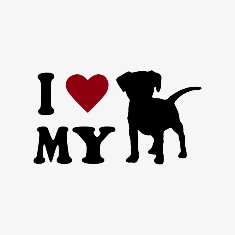 Ich liebe meinen Hund Damen Pullover Sweatshirt