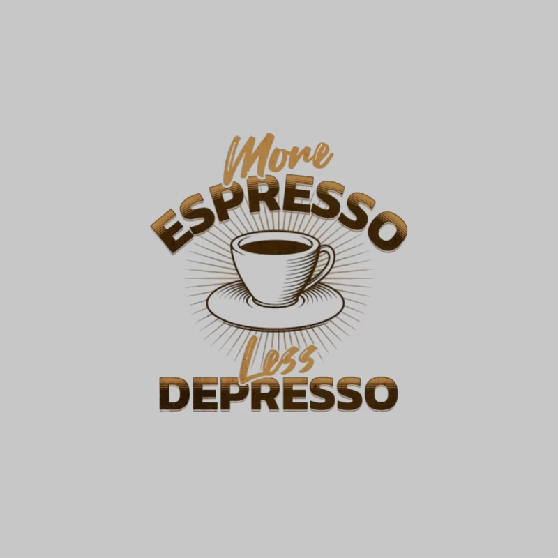 Mehr Espresso, weniger Stress Herren Langarm T-Shirt