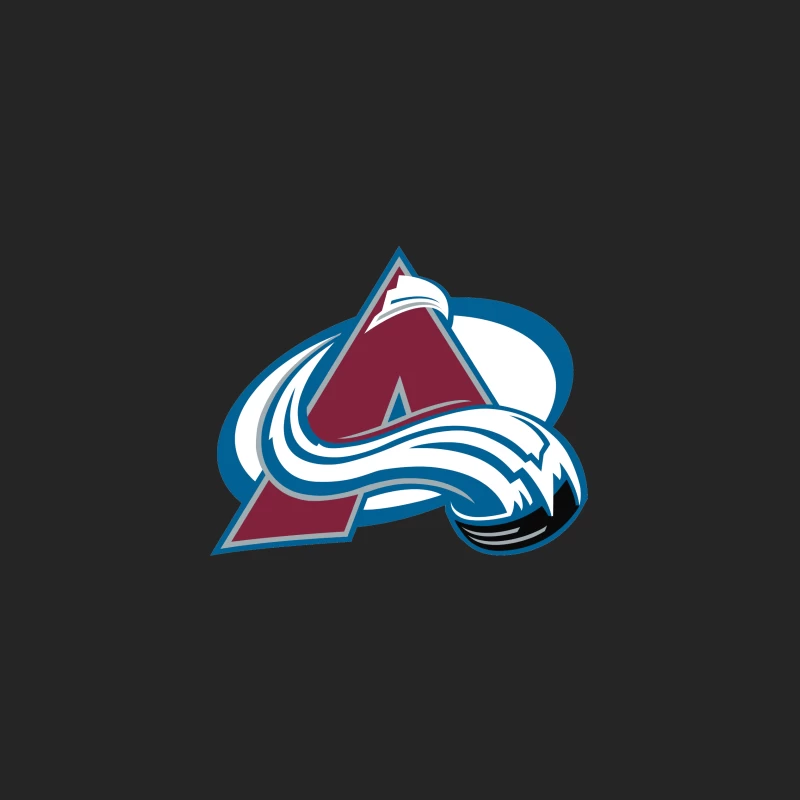Colorado Avalanche NHL Team Logo Female Pullover Sweatshirt