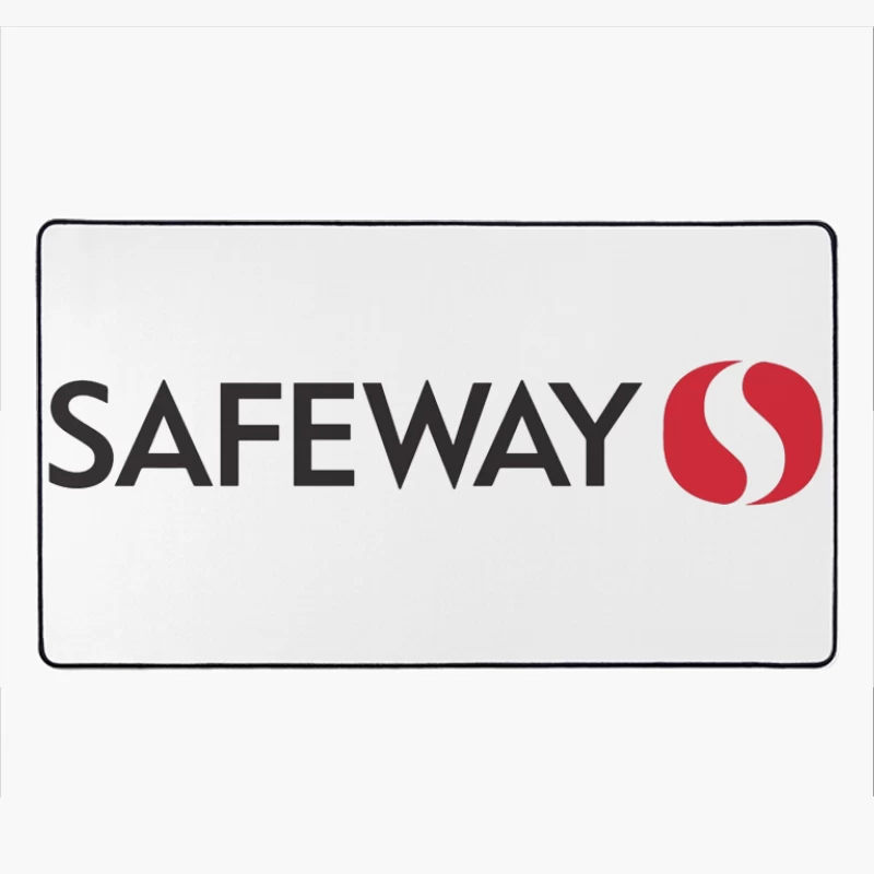 Safeway Supermarket Retail Logo Desk Mat