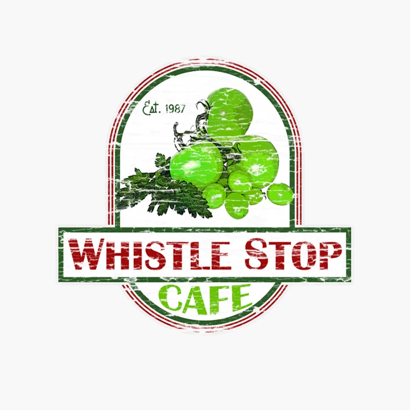 Whistle Stop cafe, wood pattern distressed Cotton Tote Bag
