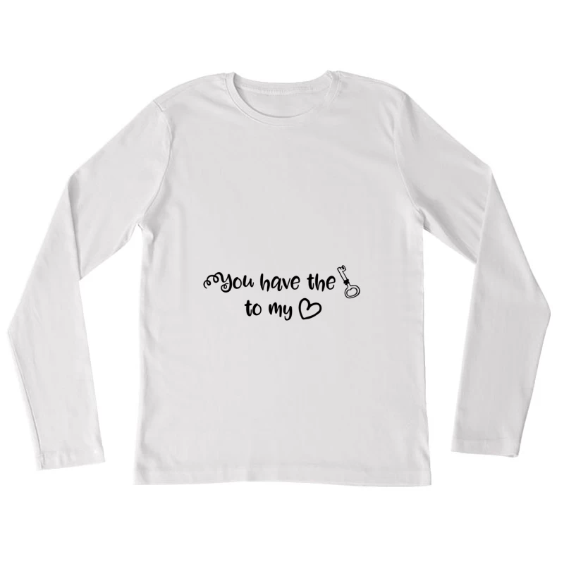 Symbole de paix iconique Femme Manches Longues T-Shirt