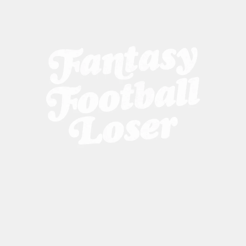 Fantasy Football Loser  Humorous Design Male Tank Top