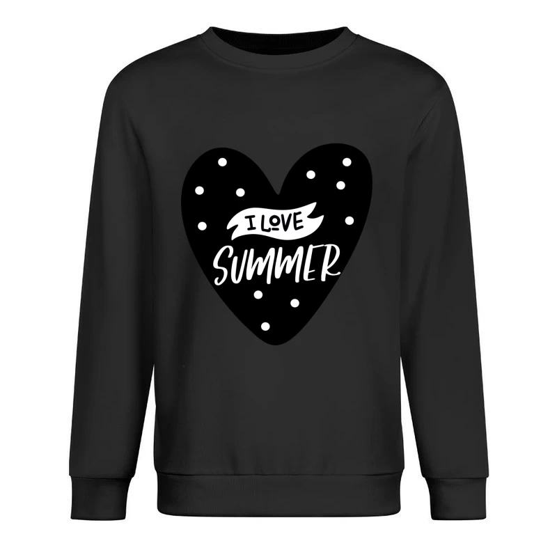 Ich liebe den Sommer Herren Pullover Sweatshirt