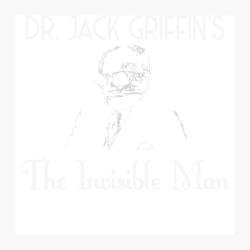 The Invisible Man brand Monocaine Pin