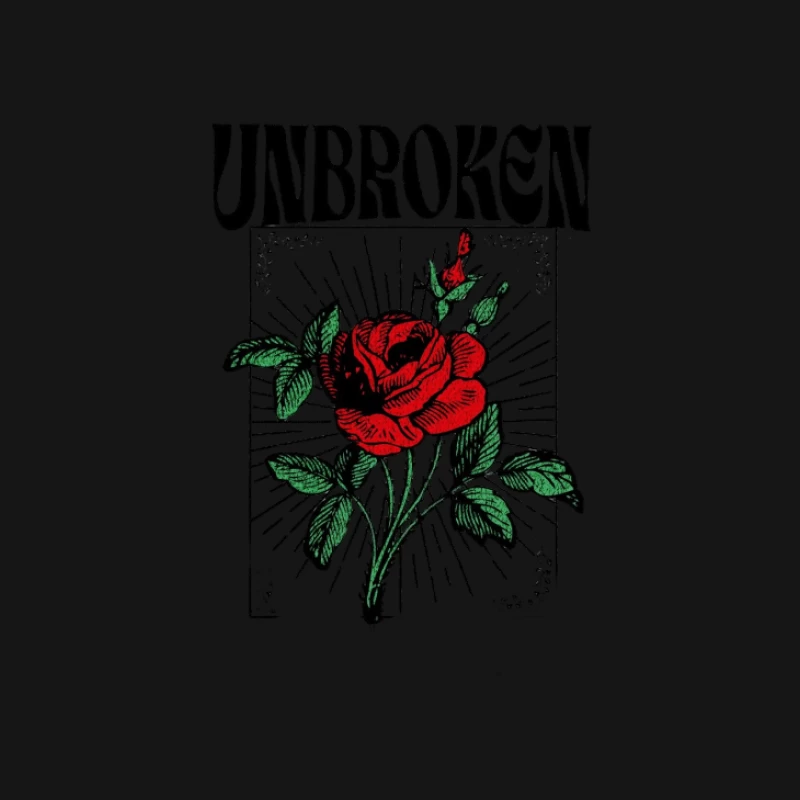 Ungebrochene Schönheit der Rose Herren Langarm T-Shirt