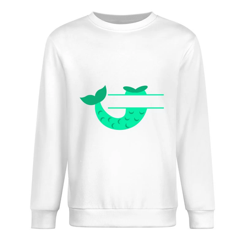 Logo de sirène moderne Homme Sweat-shirt à enfiler