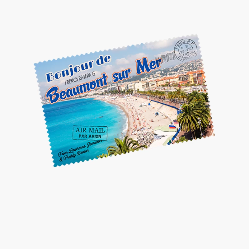 Dirty Rotten Scoundrels - Postcard from Beaumont sur Mer Cotton Tote Bag
