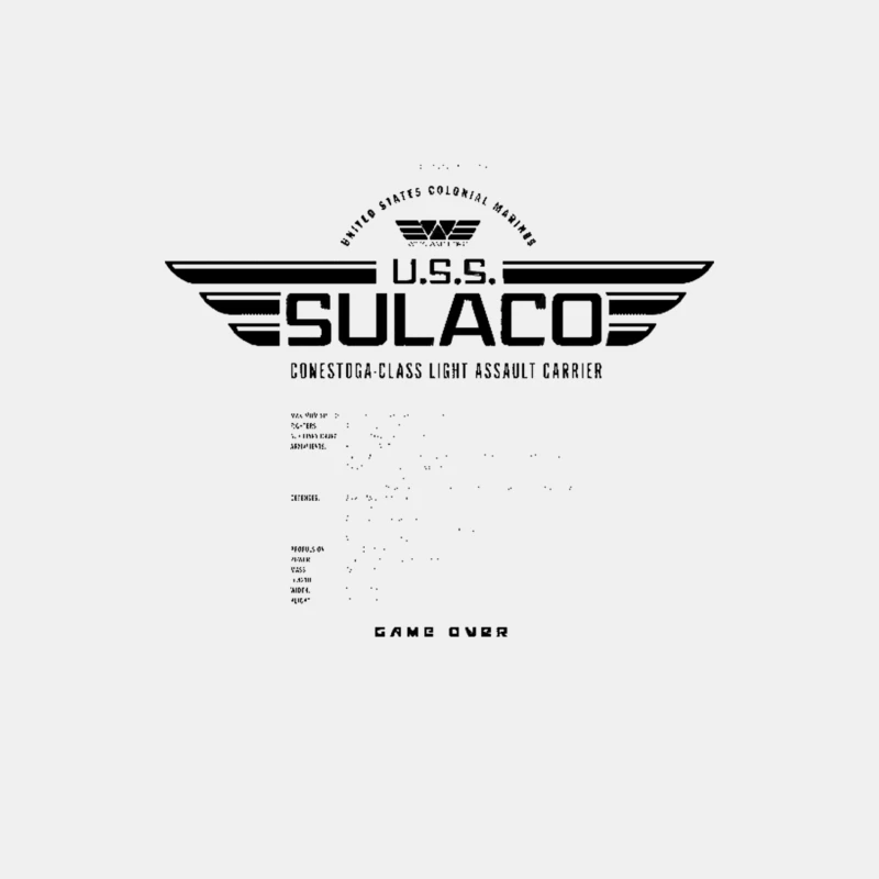 U.S.S. Sulaco Male Tank Top