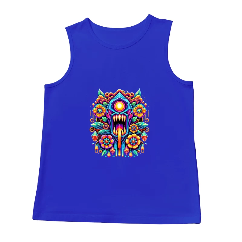 Flowers and the Beast Male Tank Top