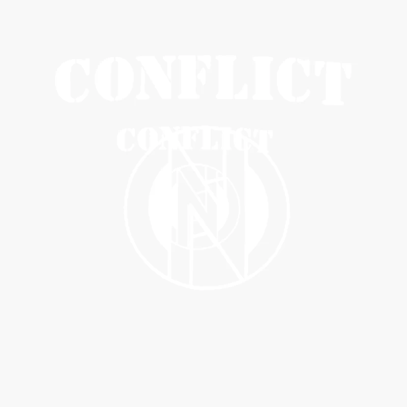 Conflict Cotton Tote Bag