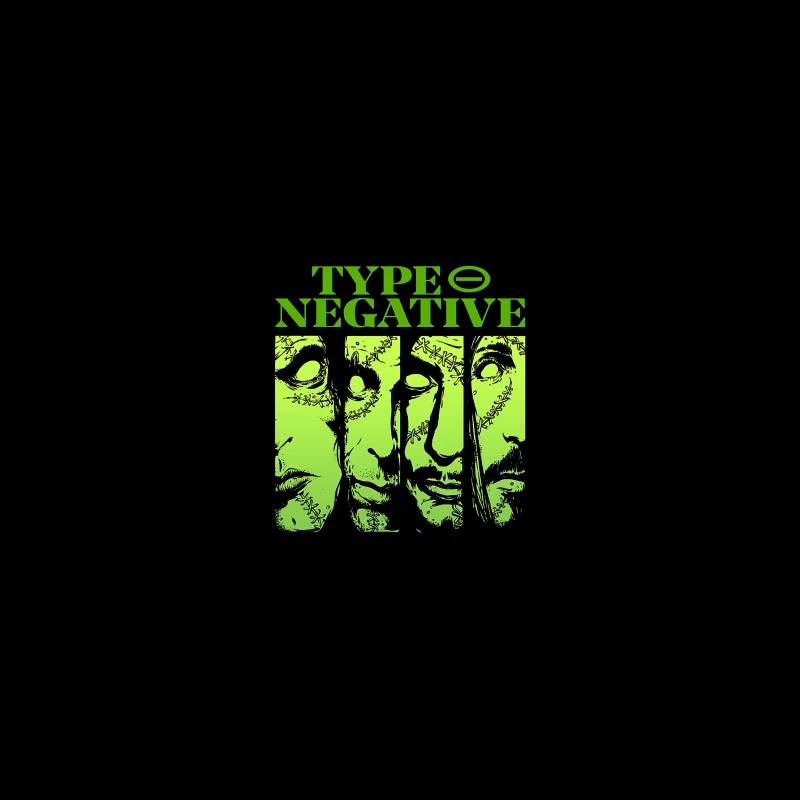 Type O Negative Faces Coffee Mug