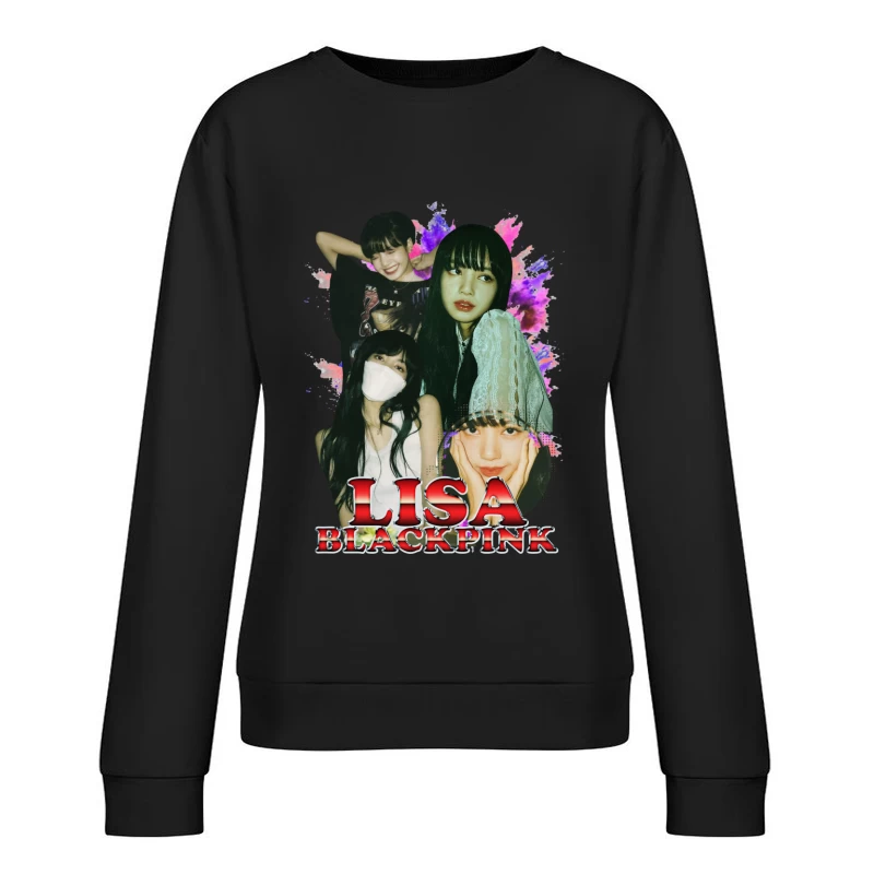 Lisa blackpink Female Pullover Sweatshirt