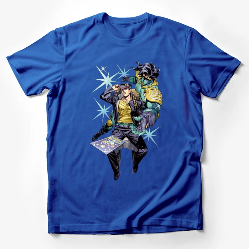 Anime-Charakter mit Stand Herren T-Shirt