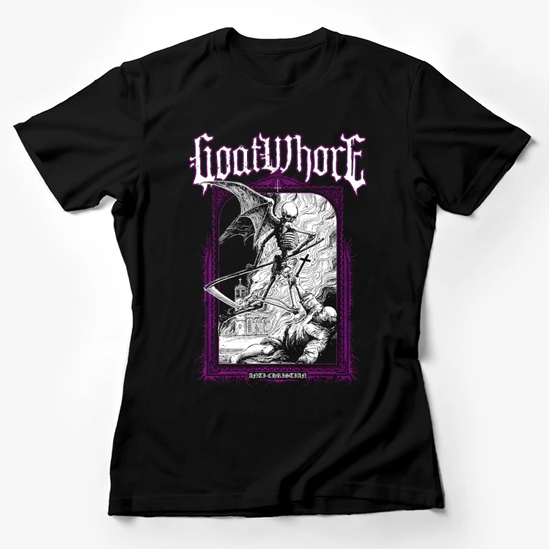 Goatwhore Anti Christian Female T-Shirt