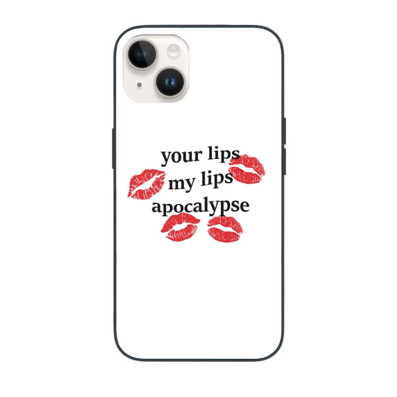 Cigarettes After Sex Lips Apocalypse iPhone Case