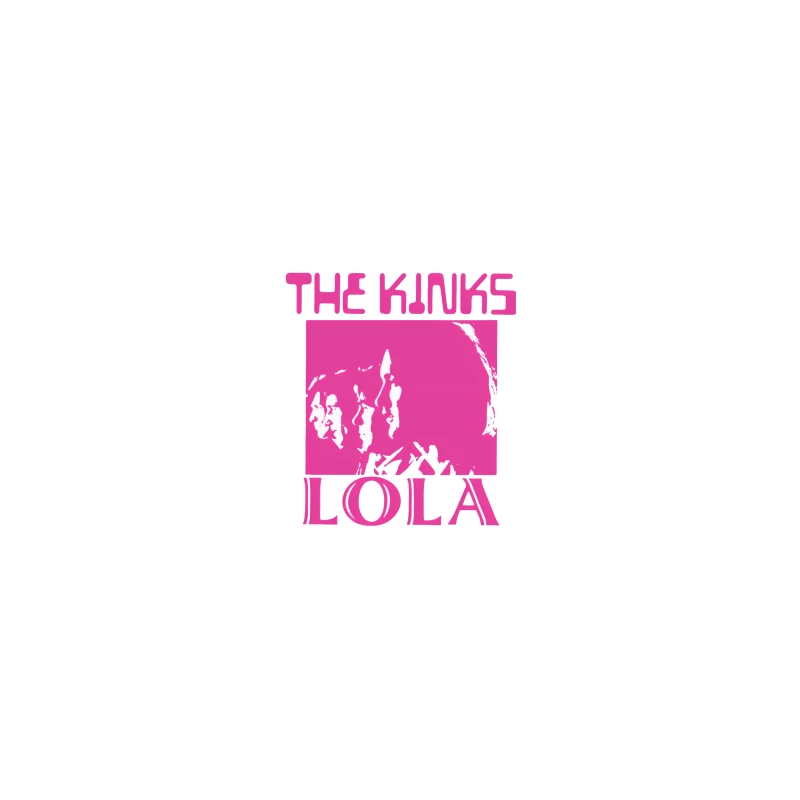 The Kinks 'Lola' Pink Album Cover Art Coffee Mug