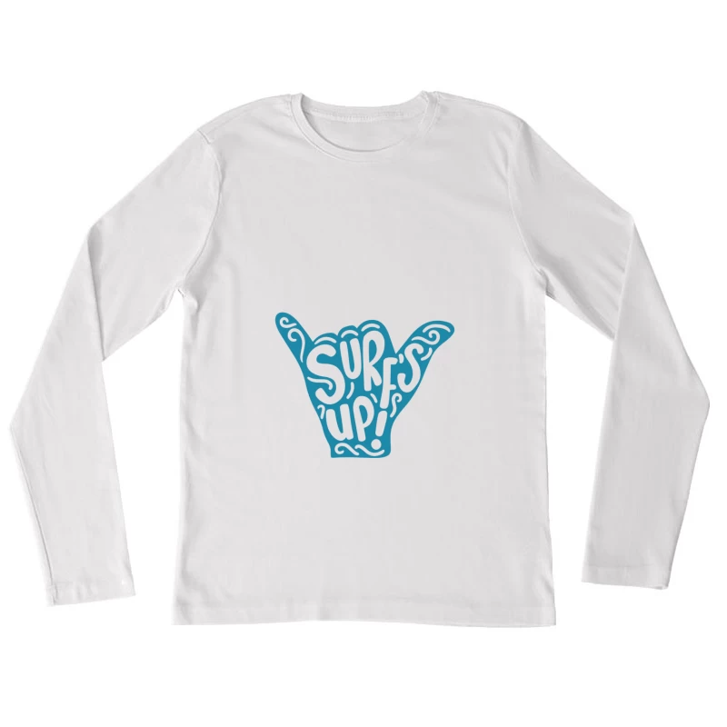 Salutation de surf Femme Manches Longues T-Shirt