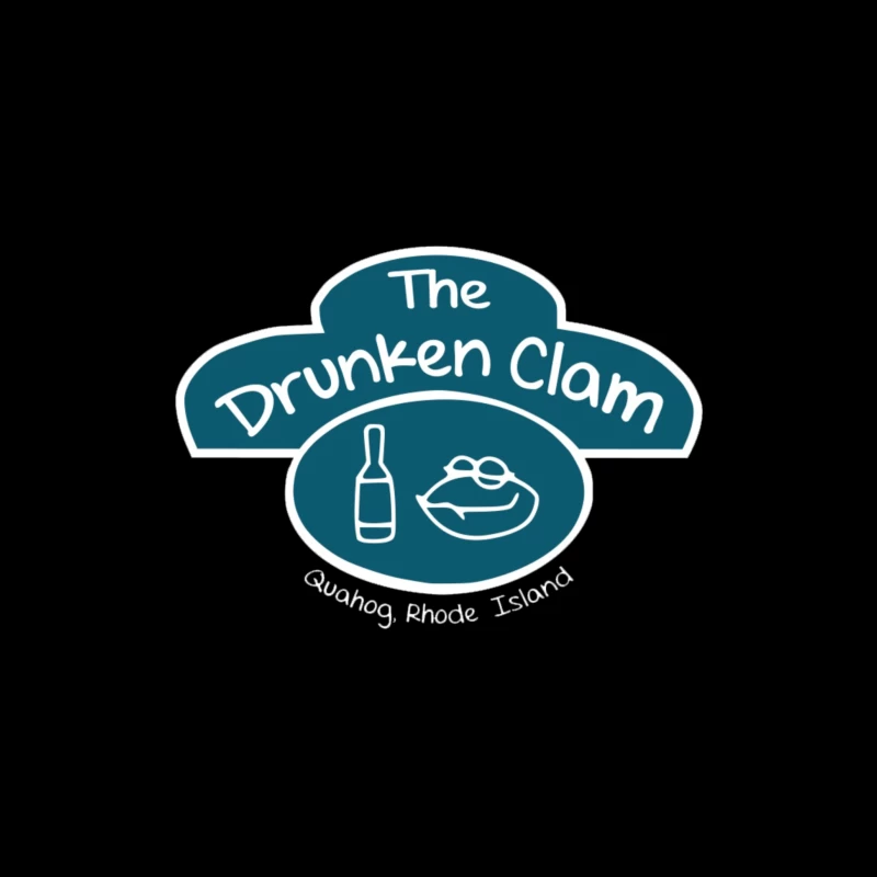 The Drunken Clam Throw Pillow