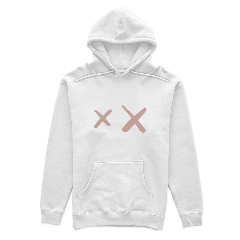 Motif X Gribouillé Femme Sweat à capuche