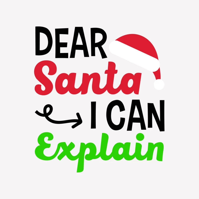 Lettre humoristique au Père Noël Homme T-Shirt