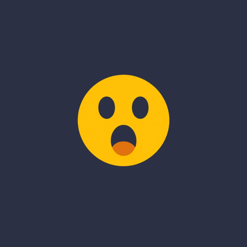 Surprised Yellow Emoji Face Expression Bucket Hat