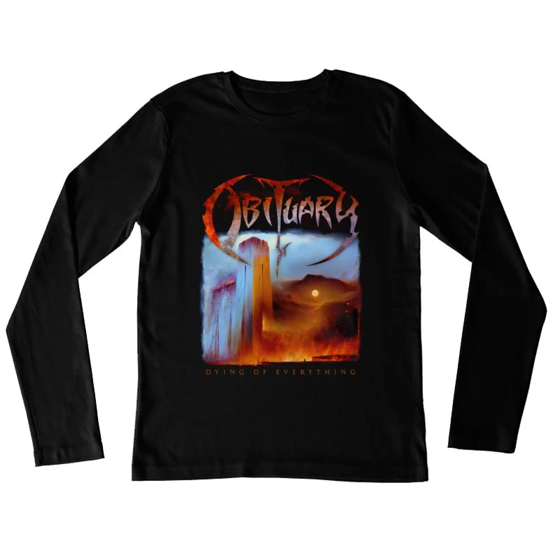 Obituary Dying of Everything Female Long Sleeve T-Shirt