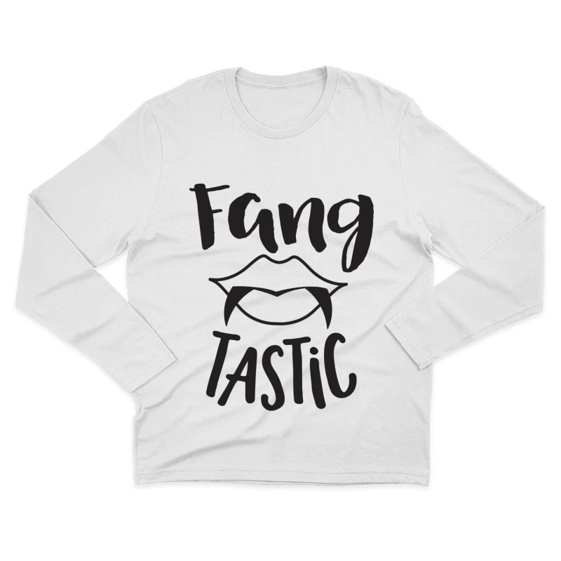 Motif de vampire fantastique Homme Manches Longues T-Shirt