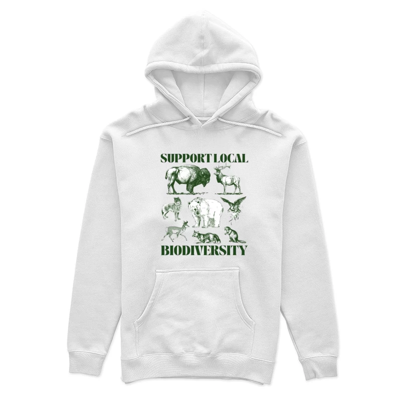 Soutenir la biodiversité locale Femme Sweat à capuche