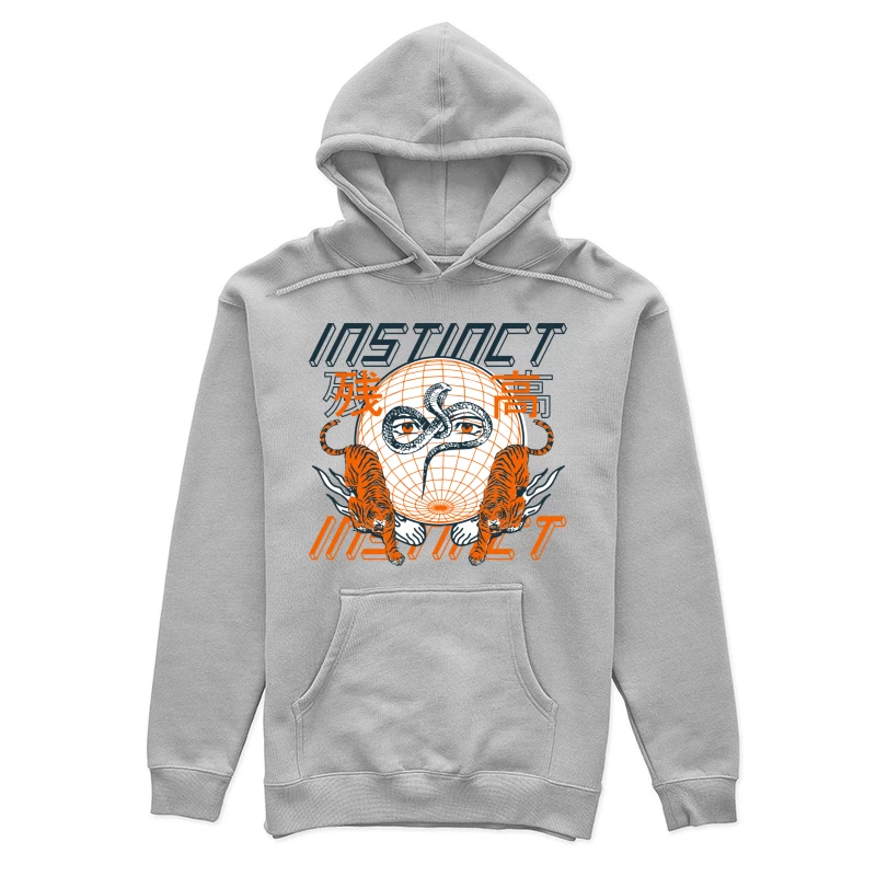 Instinkt und Stärke Design Damen Pullover Hoodie