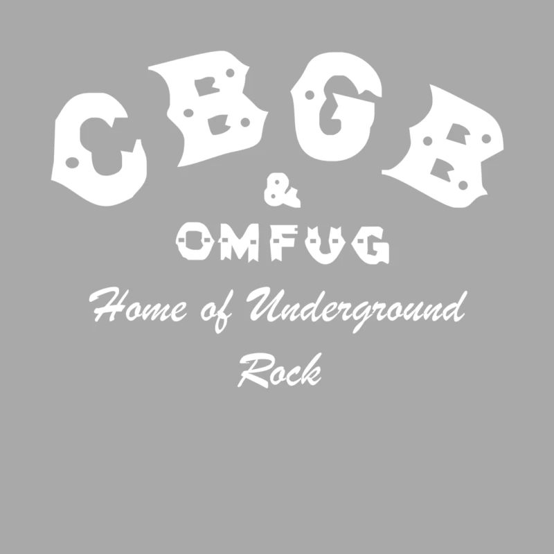 Cbgb & Omfug Home Of Underground Rock Female Pullover Hoodie