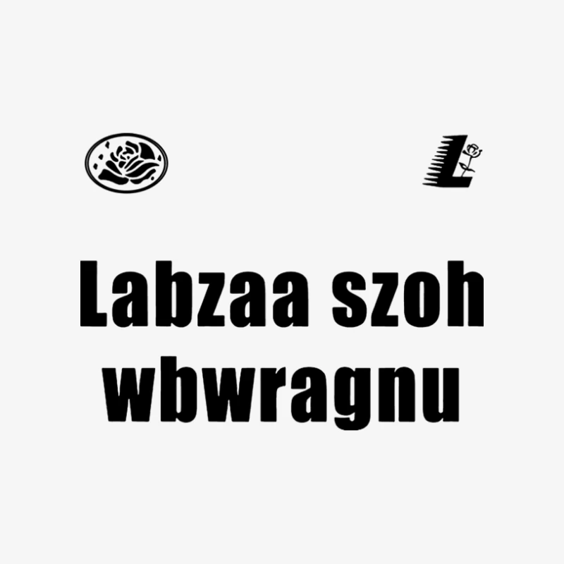 Labzaa Szoah Design mit Logos Damen Pullover Sweatshirt