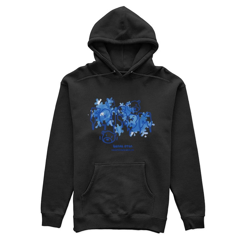 Eisige Bärenkälte auf Schrift Damen Pullover Hoodie