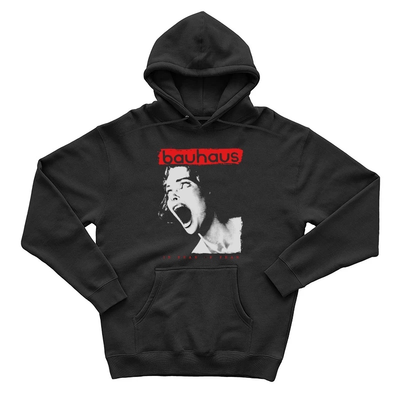 Bauhaus - In Fear of Fear Gothic Album Art Male Pullover Hoodie