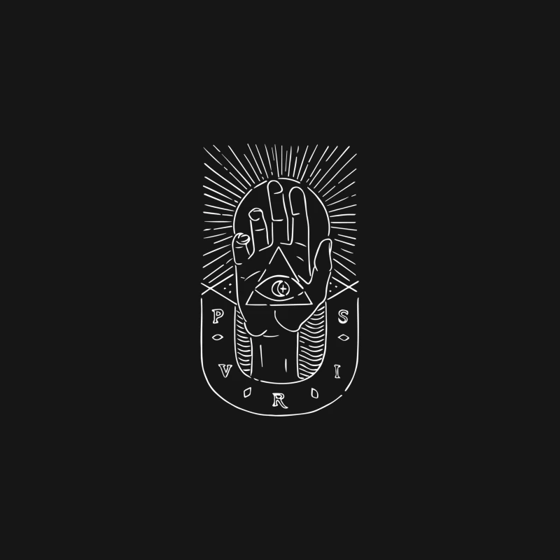 Pvris Hand Desk Mat
