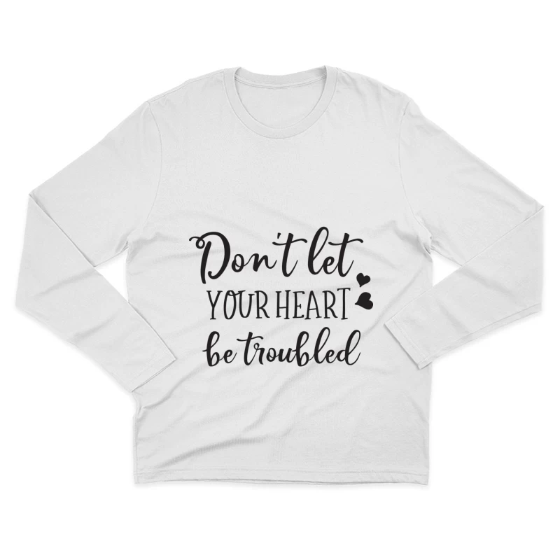 Inspirations apaisantes pour le cœur Homme Manches Longues T-Shirt