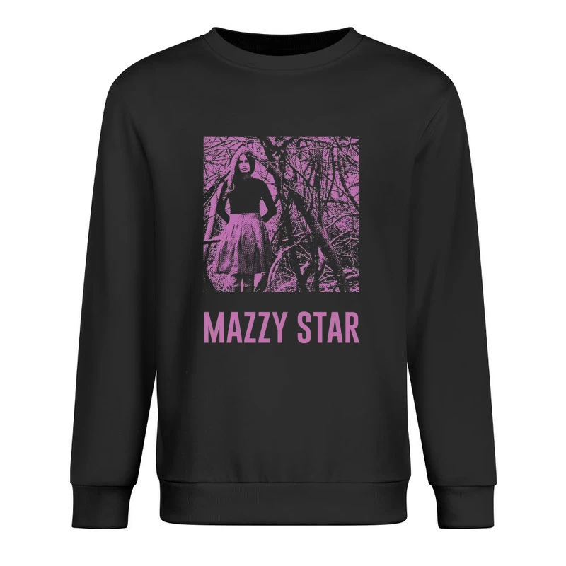 Mazzy Star Purple Male Pullover Sweatshirt