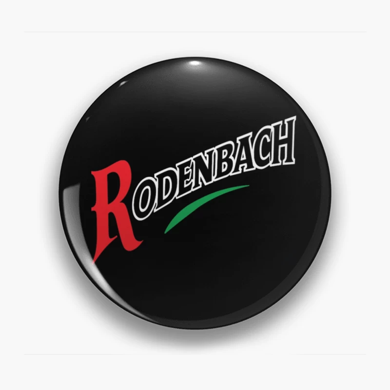 Rodenbach Beer Brand Logo Design Pin