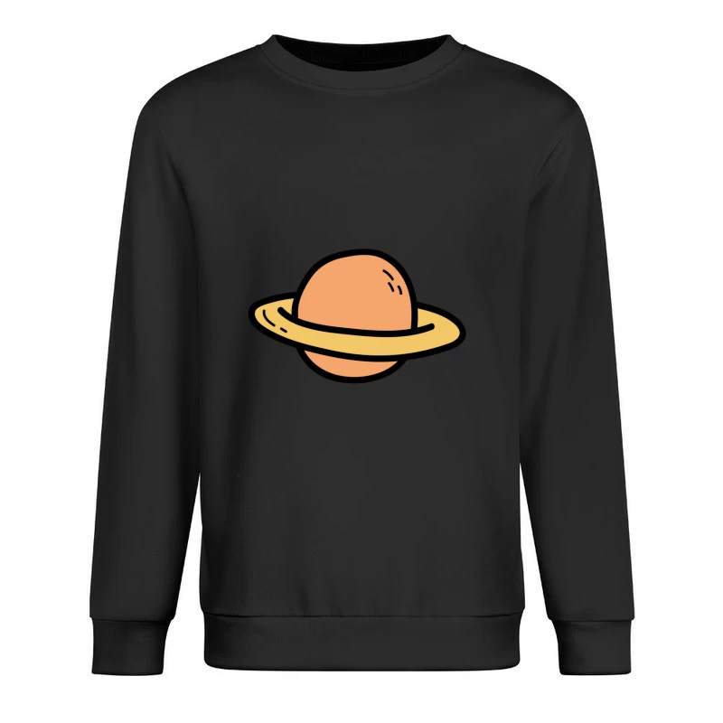 Illustration Planète aux Anneaux Homme Sweat-shirt à enfiler
