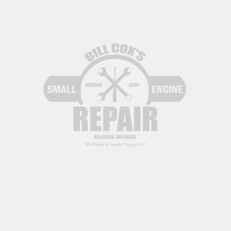 Bill Cox Small Engine Repair Male Tank Top
