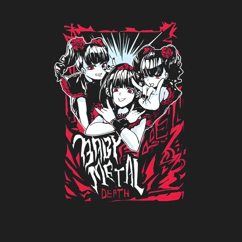 Babymetal Death Male Tank Top