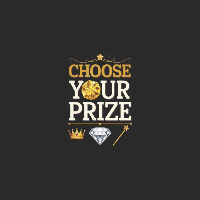 Choose Your Prize: Motivational Achievement Concept Baseball Cap