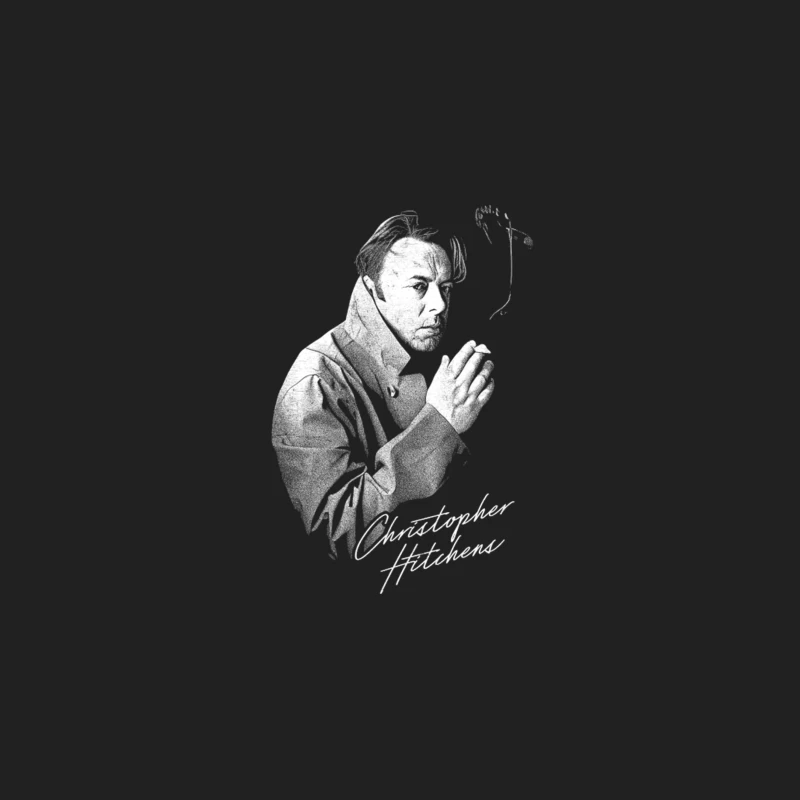 Christopher Hitchens  Retro Style Fan Design Bucket Hat