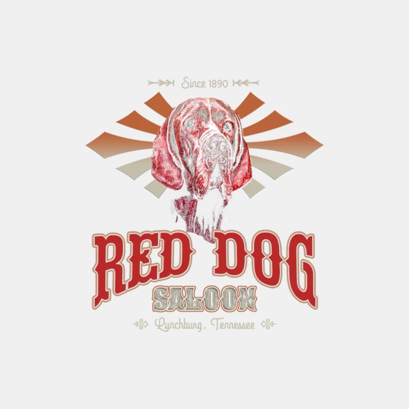 Red Dog Saloon Male Tank Top