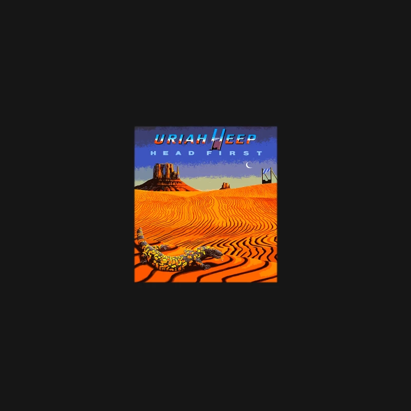 21 HEAD FIRST - URIAH HEEP Desk Mat