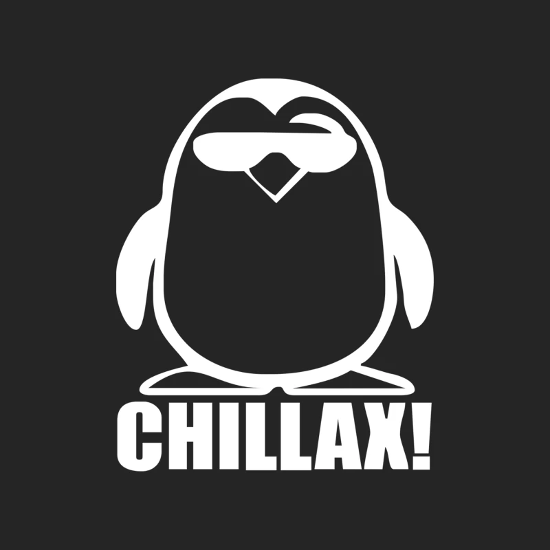 PENGUIN CHILLAX funny NEW Male Pullover Sweatshirt