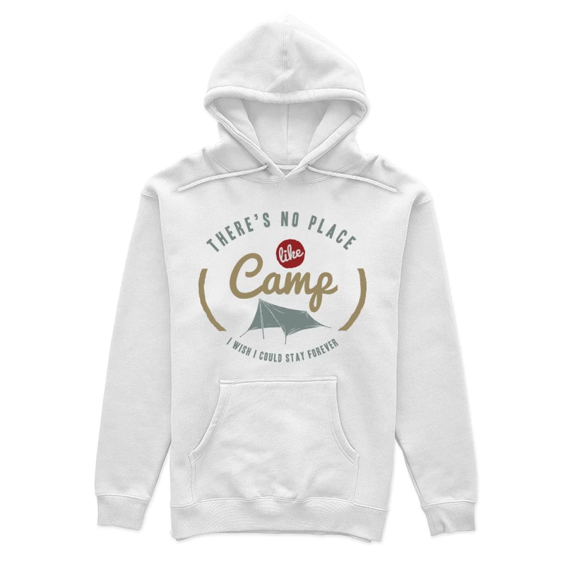Aucun endroit comme le camp Femme Sweat à capuche