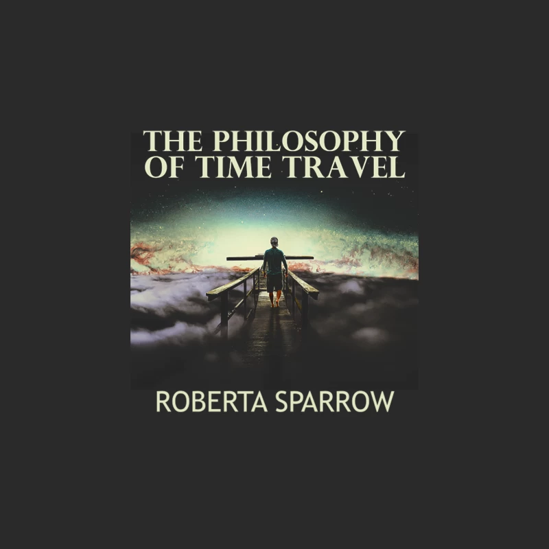 Ethereal Time Travel Philosophy: A Sci-Fi Book Cover Baseball Cap